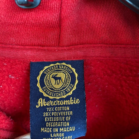 Abercrombie and Fitch women full Zip hoodie Jacket size Fits S slim fit - Picture 5 of 11